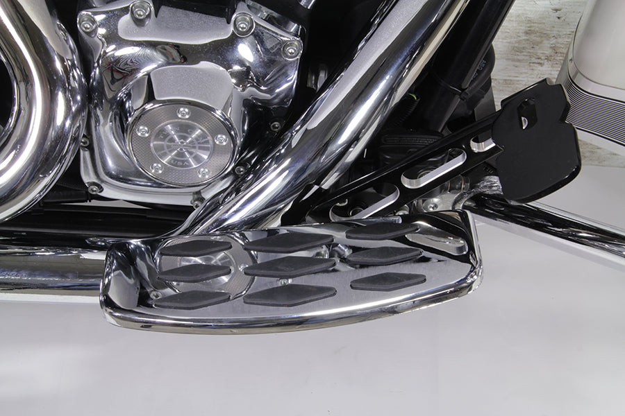 HARLEY Fahrer Trittbrett-Set mit Diamant-Design Passend für FLT ab Bj. 1980, FLST ab Bj. 1986, FLT ab Bj. 1980,