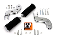 HARLEY Buddy Seat Soziusfußrasten Set Chrom Passend für 1941-1964 FL, 1940-1952 EL,