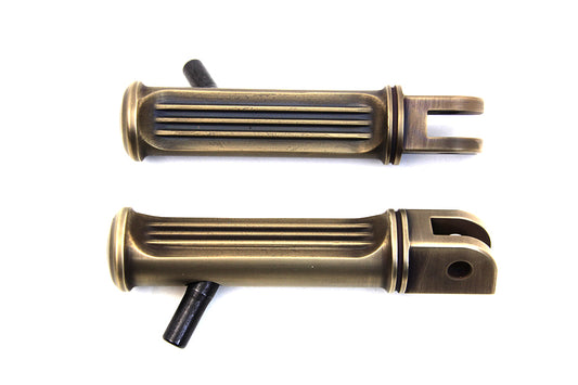 HARLEY Brass Driver Footpeg Set Fits 2018-UP FXBR, driver position 2018-UP FXBRS, driver position