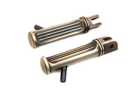 HARLEY Brass Driver Footpeg Set Fits 2018-UP FXBR, driver position 2018-UP FXBRS, driver position