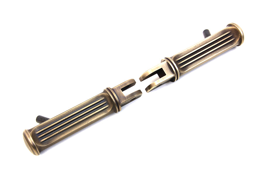HARLEY Brass Driver Footpeg Set Fits 2018-UP FXBR, driver position 2018-UP FXBRS, driver position