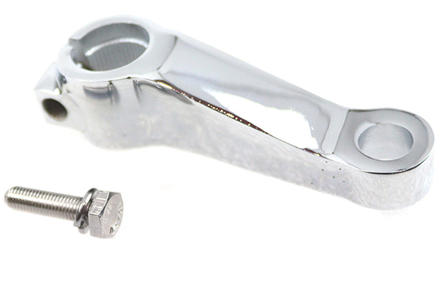 HARLEY Spline Fußrastenhalterung Chrom Passend für 1973-1984 FX, 1973-1984 FX,