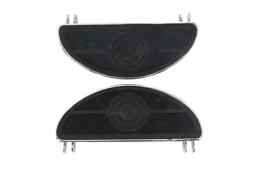HARLEY Oval-Trittbrett-Set, passend für FL-Modelle von 1941–1985,