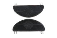 HARLEY Oval-Trittbrett-Set, passend für FL-Modelle von 1941–1985,