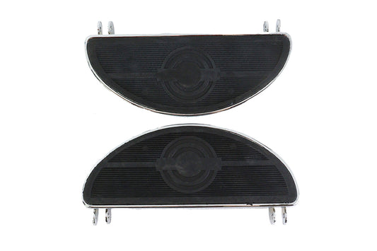 HARLEY Oval-Trittbrett-Set, passend für FL-Modelle von 1941–1985,