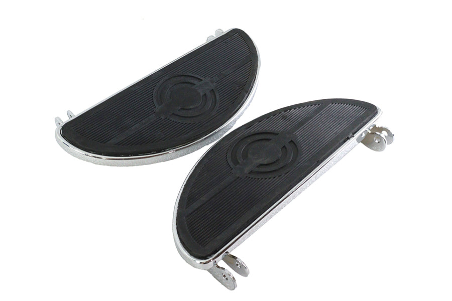 HARLEY Oval-Trittbrett-Set, passend für FL-Modelle von 1941–1985,