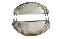 HARLEY Fahrer-Trittbrettset „D-Form“, Chrom, passend für FL-Modelle von 1941–1984,