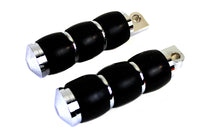 HARLEY Fußrasten-Set mit Banded-Stil, passend für XL ab 1982, FX ab 1985–2017,