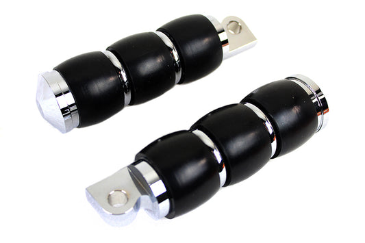 HARLEY Fußrasten-Set mit Banded-Stil, passend für XL ab 1982, FX ab 1985–2017,