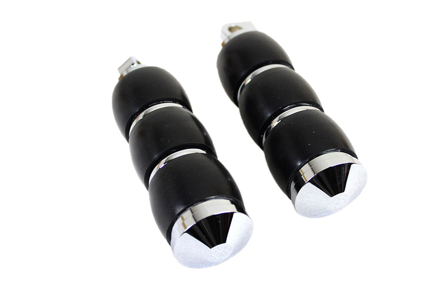 HARLEY Fußrasten-Set mit Banded-Stil, passend für XL ab 1982, FX ab 1985–2017,