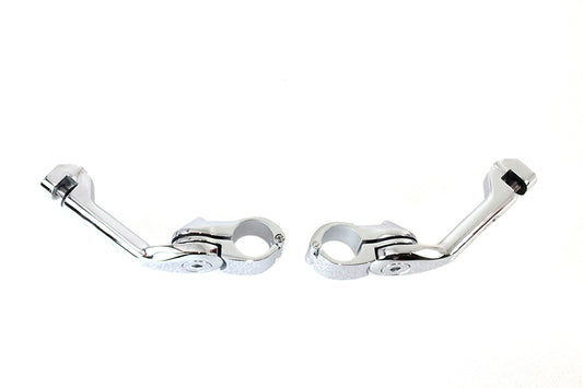 HARLEY Adjustable Long Footpeg Mount Kit Forged Alloy Fits 0-  Custom, application