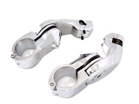 HARLEY Short Angled Footpeg Mount Kit Chrome fits 1980-UP FLT,   1980-UP FLT,