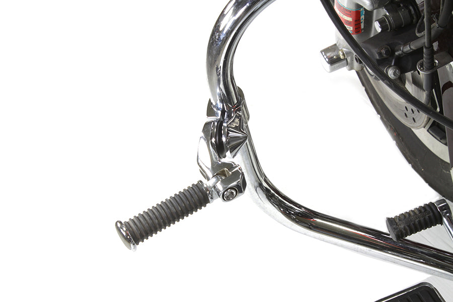 HARLEY Short Angled Footpeg Mount Kit Chrome fits 1980-UP FLT,   1980-UP FLT,