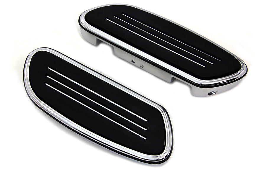 HARLEY Beifahrer-Trittbrett-Set, passend für FLT-Modelle ab 1993,