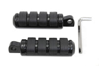 HARLEY Small Cats Paw Footpeg Set Black fits 0-  All, models with female mounting block