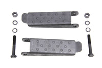 HARLEY Parkerized Combat Fußrasten-Set Passend für 0-  Custom, Anwendung