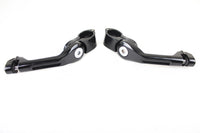 HARLEY Verstellbares Fußrastenhalterungs-Kit Schwarz Passend für 0-  Custom, Anwendung
