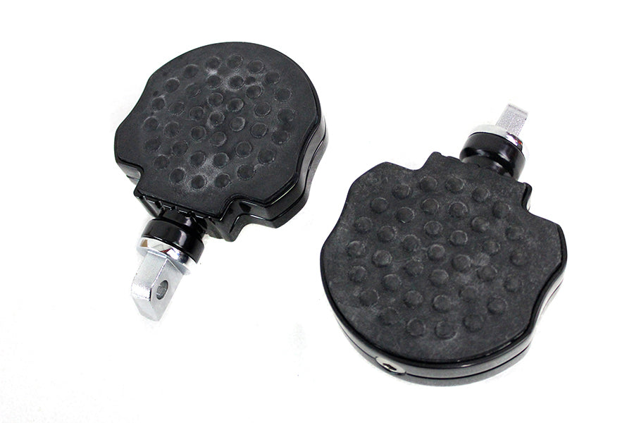 HARLEY Skull Highway Footpeg Set Black fits 0-  All, models with female mounting block