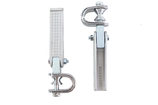 HARLEY Anderson Clamp on Footpeg Set fits 0-  All, models with 1 frame bar"