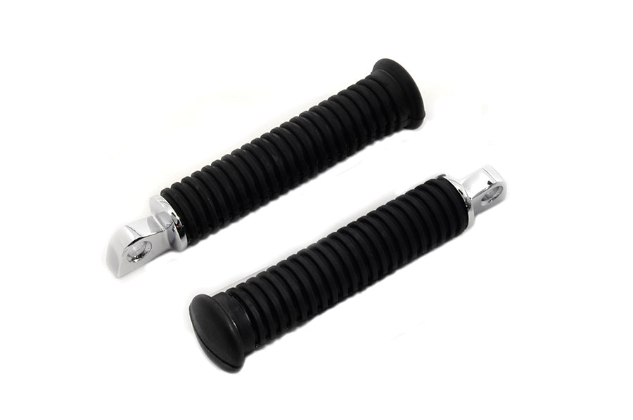 HARLEY Rubber Style Extended Footpeg Set fits 0-  All, models with female mounting block