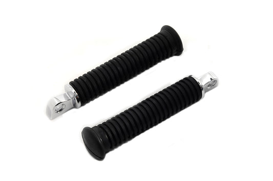 HARLEY Rubber Style Extended Footpeg Set fits 0-  All, models with female mounting block