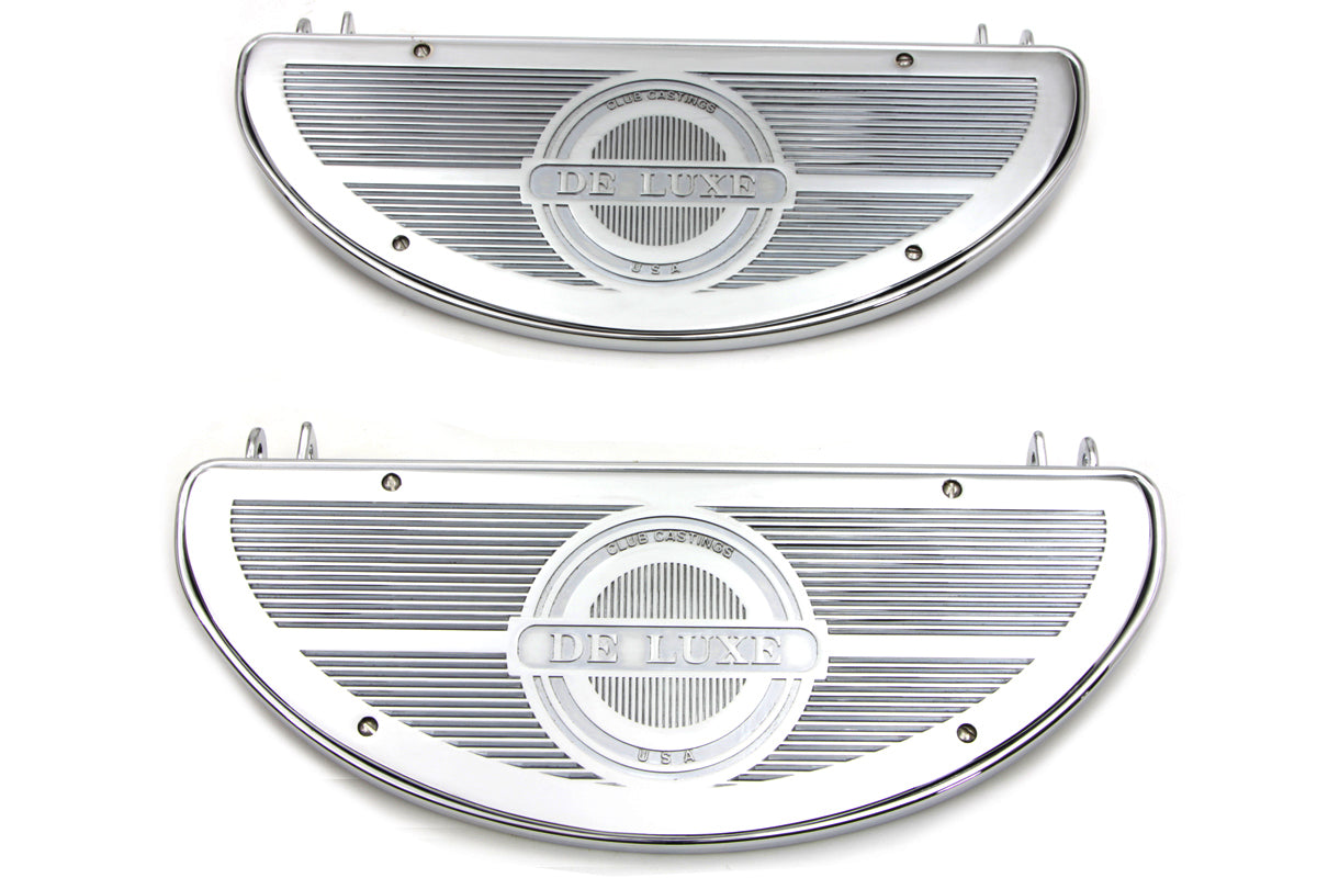 HARLEY Trittbrett-Set „Half Moon“ verchromt, passend für 1936-1952 EL, 1941-1965 FL, 1936-1952 G,