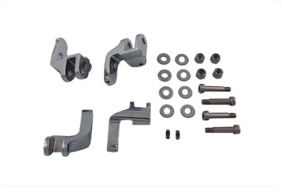 HARLEY Trittbrett-Relocation-Kit für Fahrer passend für 1999–2016 FLHT, 1999–2016 FLHR, 1999–2016 FLTR, 199