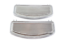 HARLEY Fahrer-Trittbrett-Set im gerippten Design, passend für FL Modelle von 1940-1984, U Modelle von 1940-1946, W Modelle von 1940-1952, 19