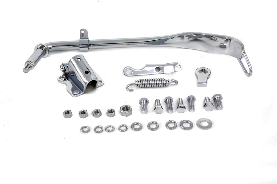 HARLEY Jiffy Seitenständer Baugruppe Chrom Passt 1936-1940 EL,   1941-1984 FL,   1971-1984 FX,