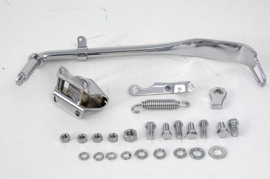 HARLEY Jiffy Seitenständer Baugruppe Chrom Passt 1936-1940 EL,   1941-1984 FL,   1971-1984 FX,