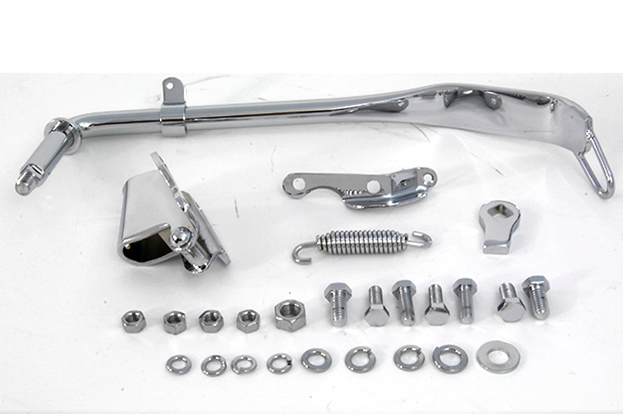 HARLEY Jiffy Seitenständer Baugruppe Chrom Passt 1936-1940 EL,   1941-1984 FL,   1971-1984 FX,