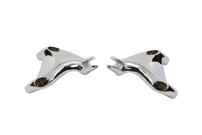 HARLEY Fußrastenhalterung Sozius Chrom passend für 2004-2013 XLH,