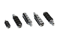 HARLEY Cats Paw Fußrasten-Kit Passend für 1980-1984 FX, 1985-2017 FXST, 1991-2017 FXD,
