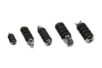 HARLEY Katzenpfoten-Fußrasten-Kit passend für 1970–1990 XL, 1978–1984 FXE,