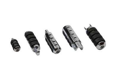 HARLEY Katzenpfoten-Fußrasten-Kit passend für 1970–1990 XL, 1978–1984 FXE,