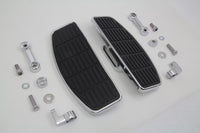 HARLEY Fahrertrittbrett-Set, verstellbar, passend für 0- Custom, passend für Anwendungen, bei denen eine männliche Gabelkopfhalterung benötigt wird