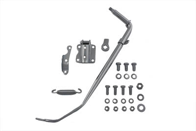 HARLEY Jiffy Seitenständer-Baugruppe Chrom Passend für 1936-1940 EL, 1941-1984 FL, 1971-1984 FX,