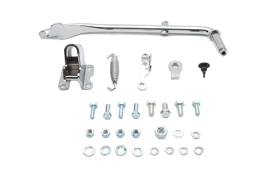 HARLEY Jiffy Seitenständer Baugruppe Chrom Passend für 1984-1999 FXST,