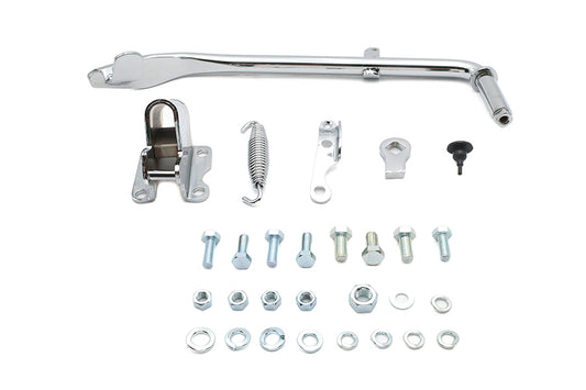 HARLEY Jiffy Seitenständer Baugruppe Chrom Passend für 1984-1999 FXST,