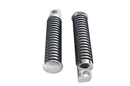 HARLEY O-Ring Style Extended Footpeg Set Chrom passend für alle Modelle mit weiblichem Aufnahmeblock