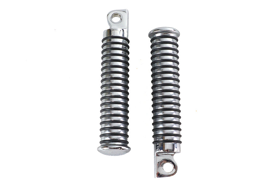 HARLEY O-Ring Style Extended Footpeg Set Chrom passend für alle Modelle mit weiblichem Aufnahmeblock