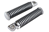 HARLEY O-Ring Style Extended Footpeg Set Chrom passend für alle Modelle mit weiblichem Aufnahmeblock