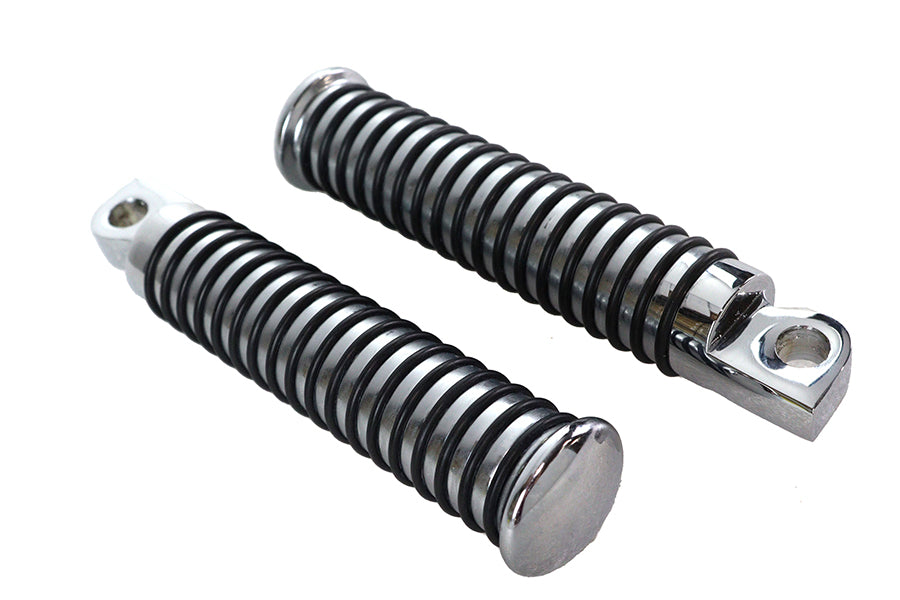 HARLEY O-Ring Style Extended Footpeg Set Chrom passend für alle Modelle mit weiblichem Aufnahmeblock