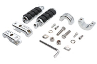 HARLEY Magna Ring Style große Fußrasten-Set passend für 0- Alle Modelle mit männlichem Halteblock