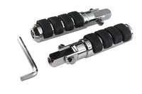 HARLEY Cats Paw Fußrasten-Set Chrom Passend für 0-Alle, mit 1/2 x 20 Befestigungsloch"