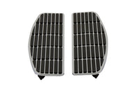 HARLEY Trittbrett-Matten-Set Chrom Passend für 1974-UP FL, 1980-UP FLT, 1986-UP FLST, 1980-UP FLT,