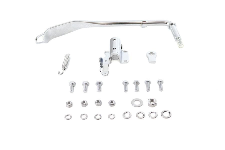HARLEY Jiffy Seitenständer Baugruppe Chrom Passend für 1936-1940 EL, 1941-1984 FL, 1971-1984 FX,