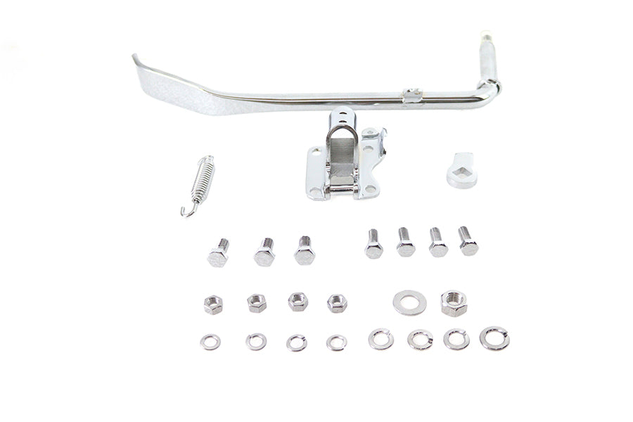 HARLEY Jiffy Seitenständer Baugruppe Chrom Passend für 1936-1940 EL, 1941-1984 FL, 1971-1984 FX,