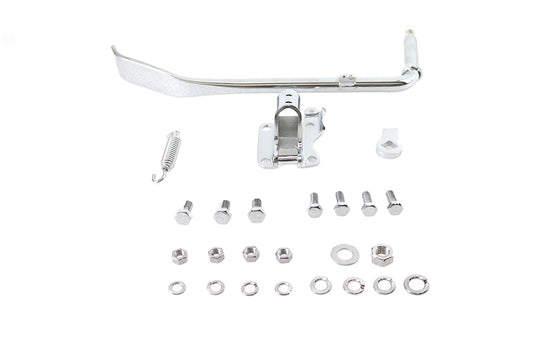 HARLEY Jiffy Seitenständer Baugruppe Chrom Passend für 1936-1940 EL, 1941-1984 FL, 1971-1984 FX,