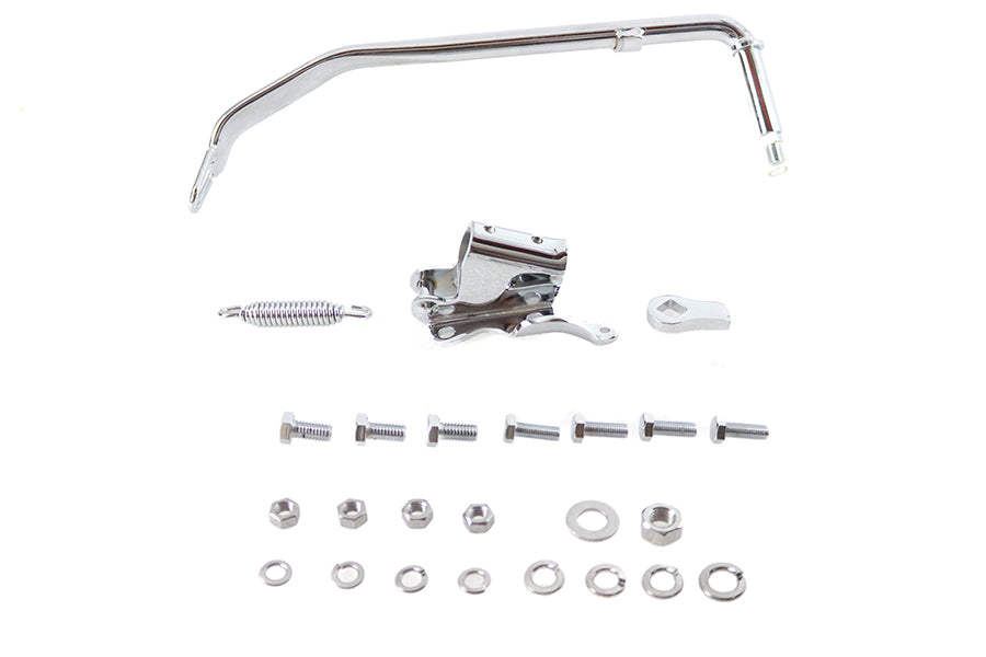 HARLEY Jiffy Seitenständer Baugruppe Chrom Passend für 1936-1940 EL, 1941-1984 FL, 1971-1984 FX,